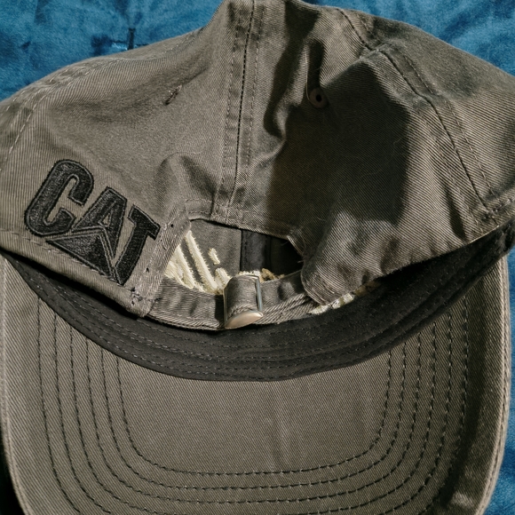 Caterpillar Logo Caps in Red, Black, and Olive - Picture 8 of 16